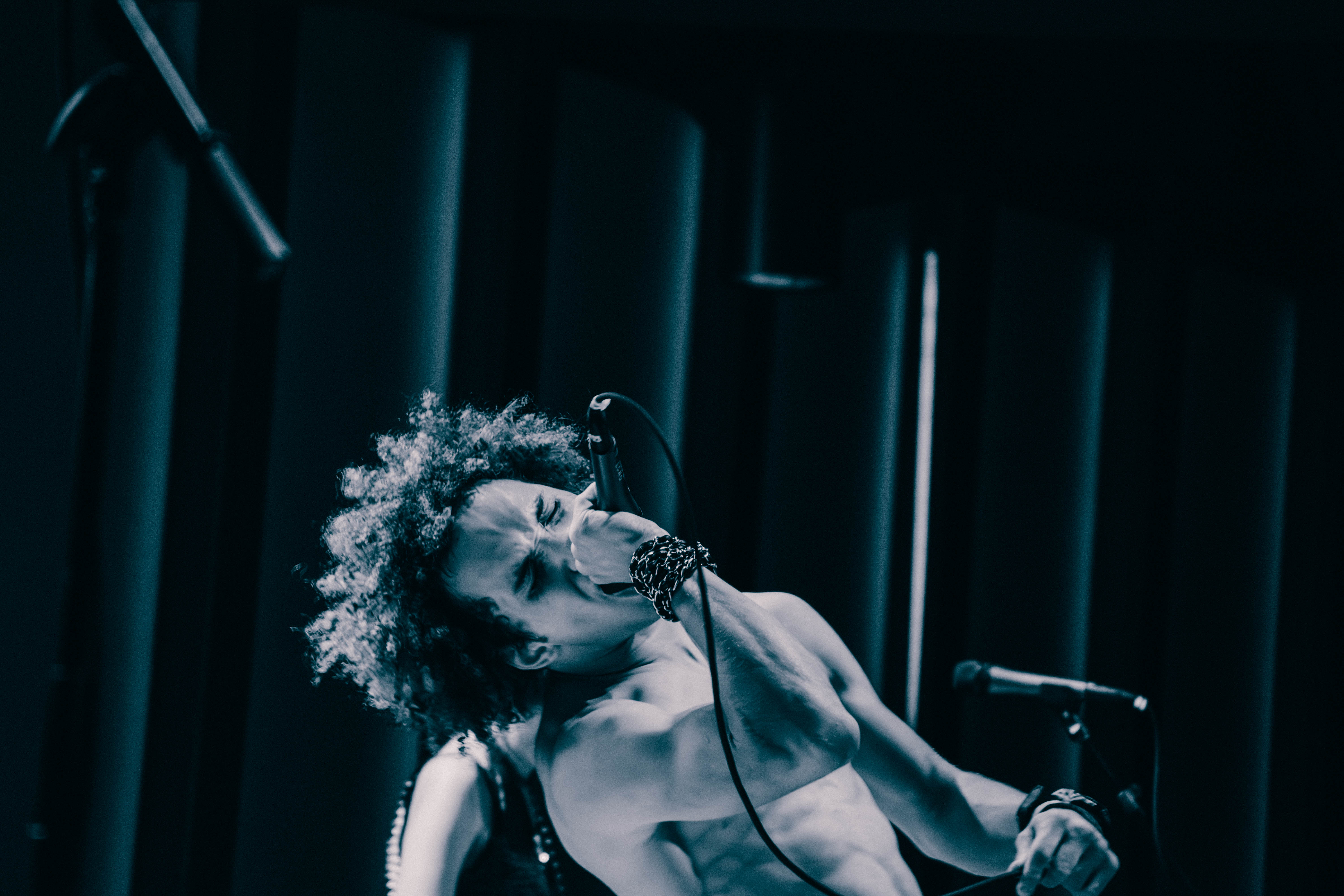 DJ Negron-Forsythe on stage